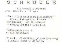 Sicherheitstechnik Schröder